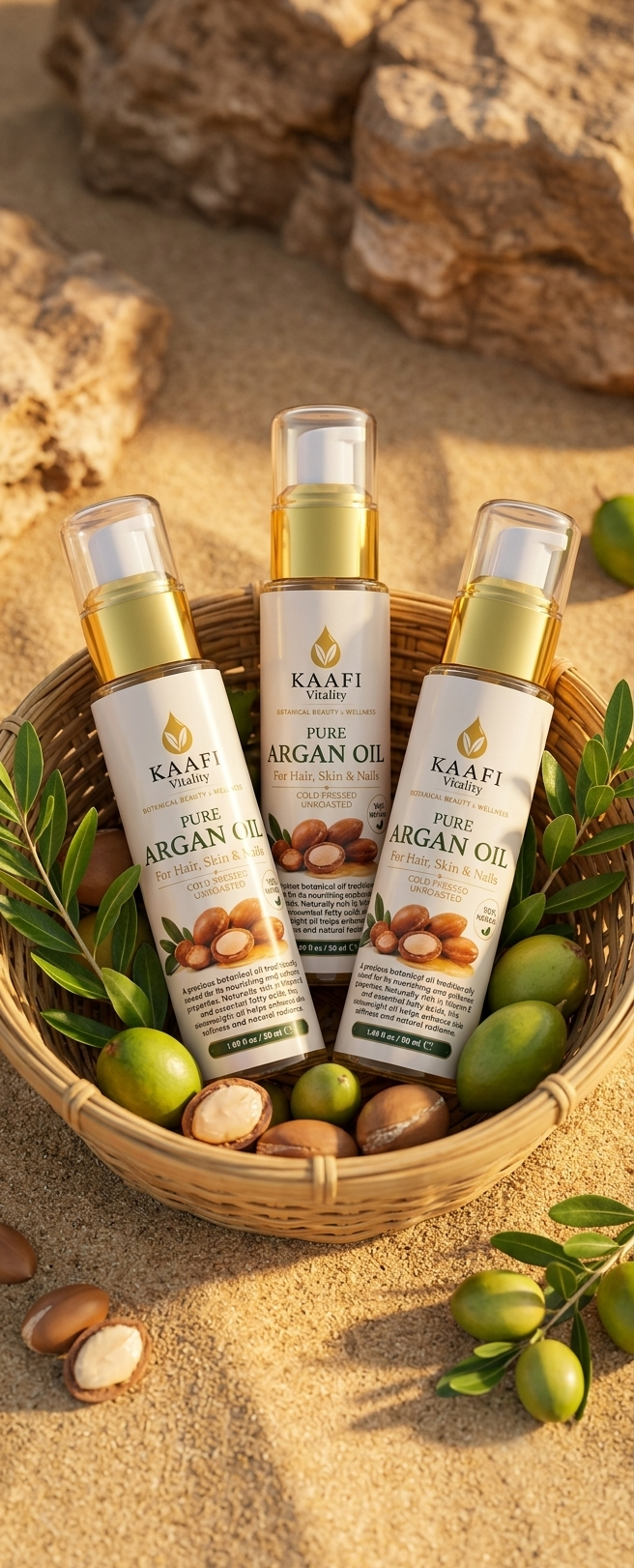 Pure Moroccan Argan Oil – 50Ml