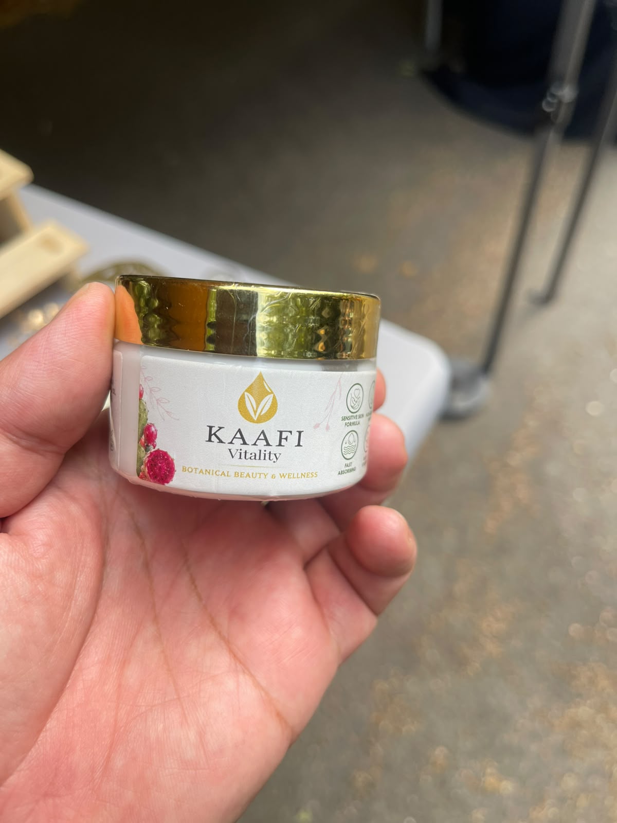 KAAFI Vitality Prickly Pear Seed Cream – Daily Hydration & Glow