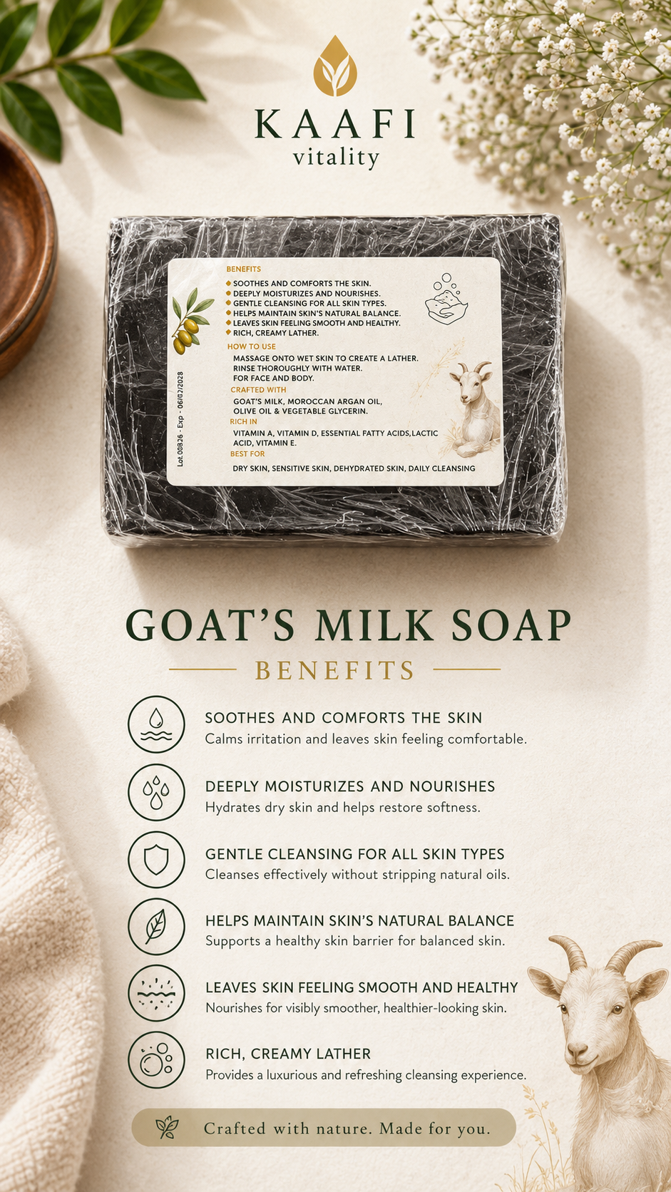 Goat's Milk Soap 100g
