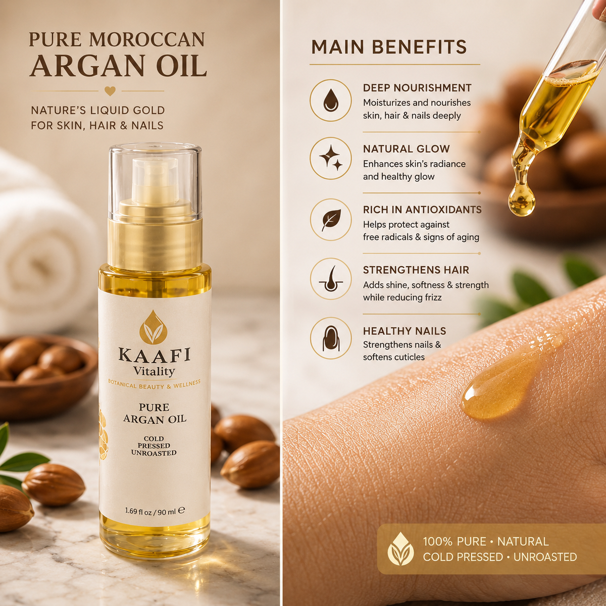 Pure Moroccan Argan Oil – 50Ml