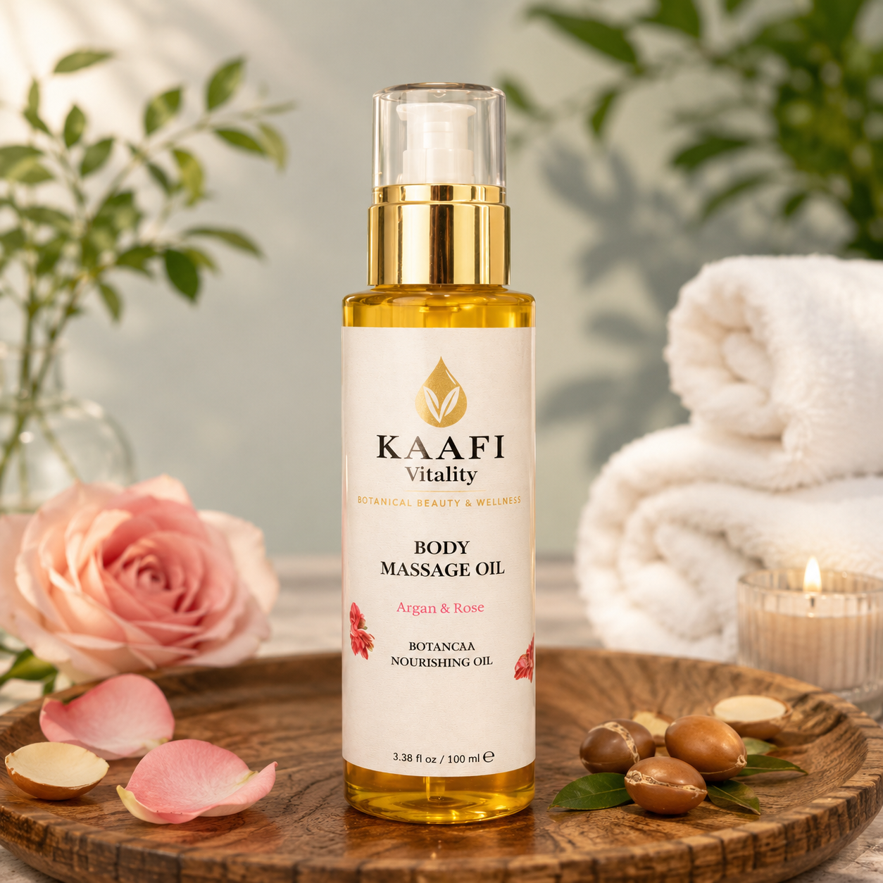 Glow Naturally with KAAFI Body Massage Oil