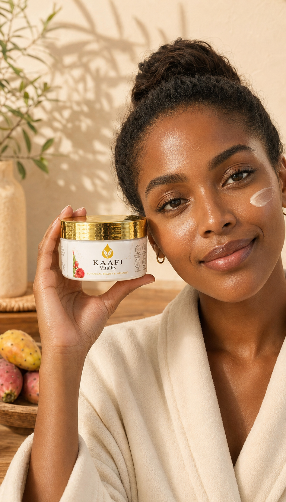 KAAFI Vitality Prickly Pear Seed Cream – Daily Hydration & Glow