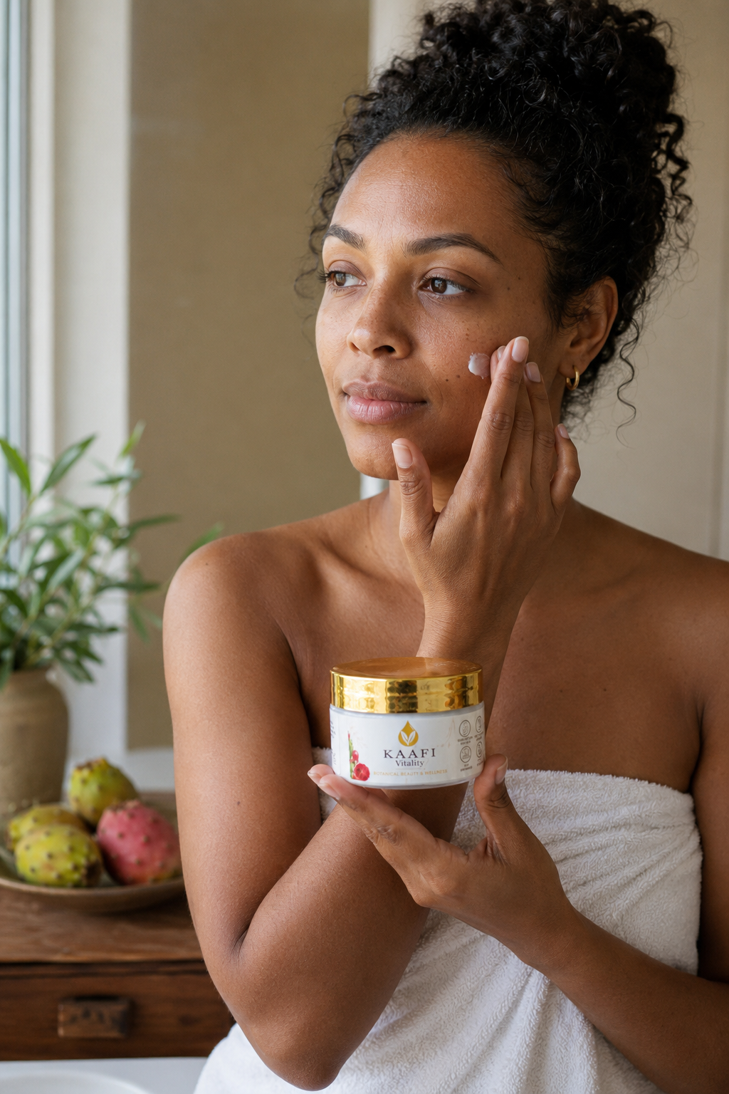 KAAFI Vitality Prickly Pear Seed Cream – Daily Hydration & Glow
