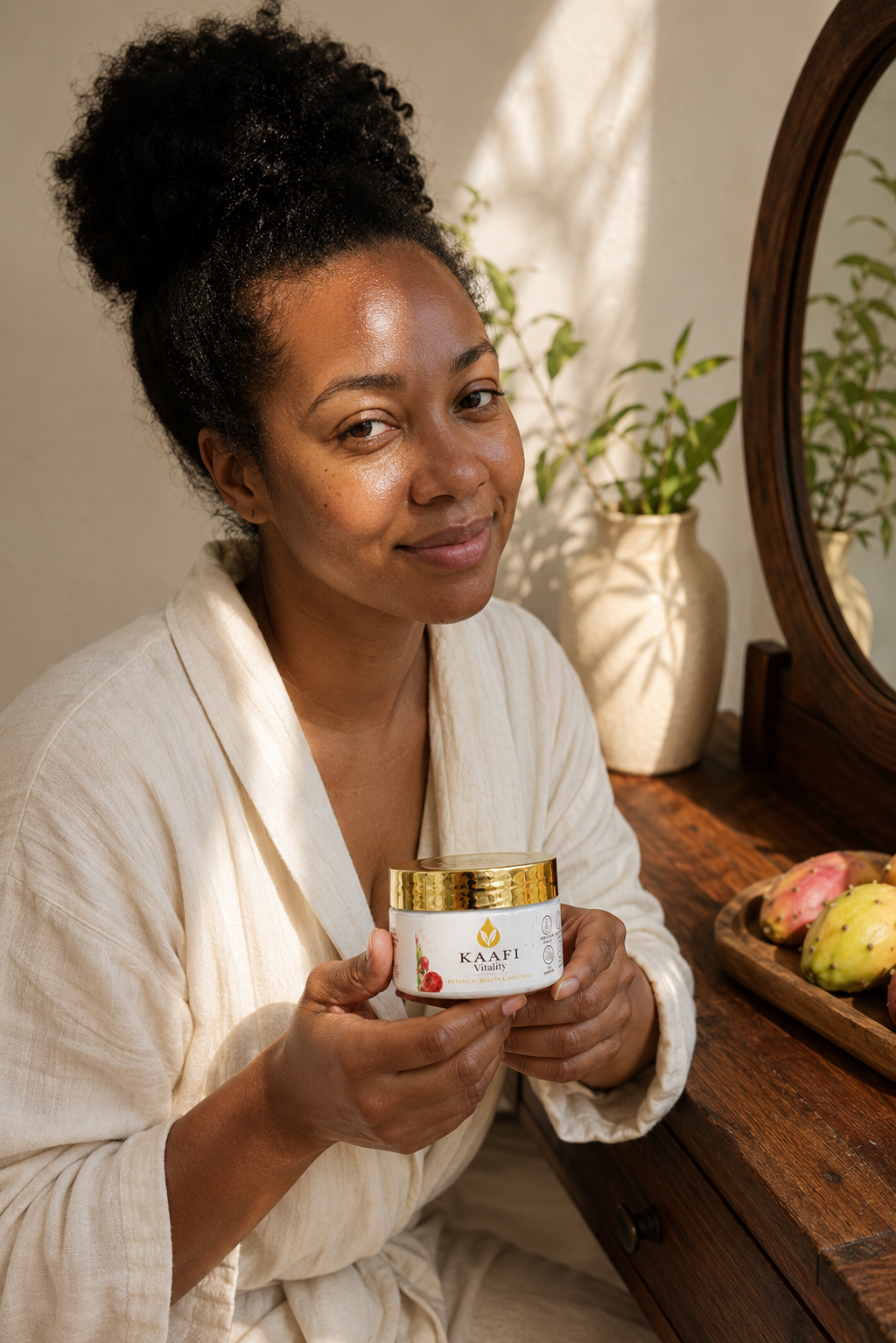 KAAFI Vitality Prickly Pear Seed Cream – Daily Hydration & Glow