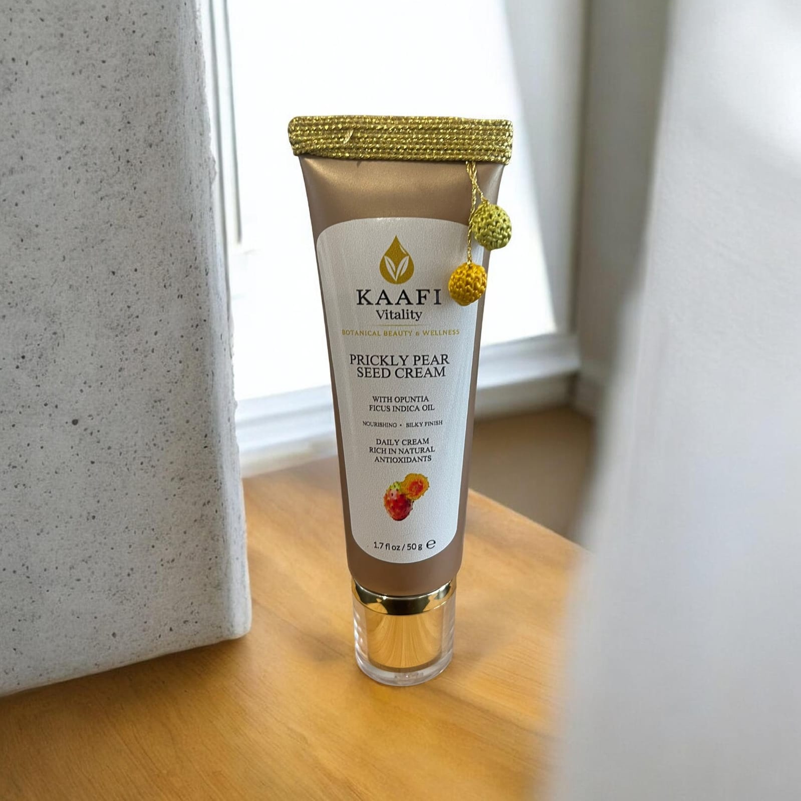Prickly Pear Seed Cream – Hydrating & Anti-Aging Face Moisturizer | KAAFI Vitality