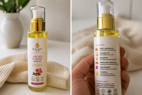 Argan & Rose Body Oil | Relax & Glow